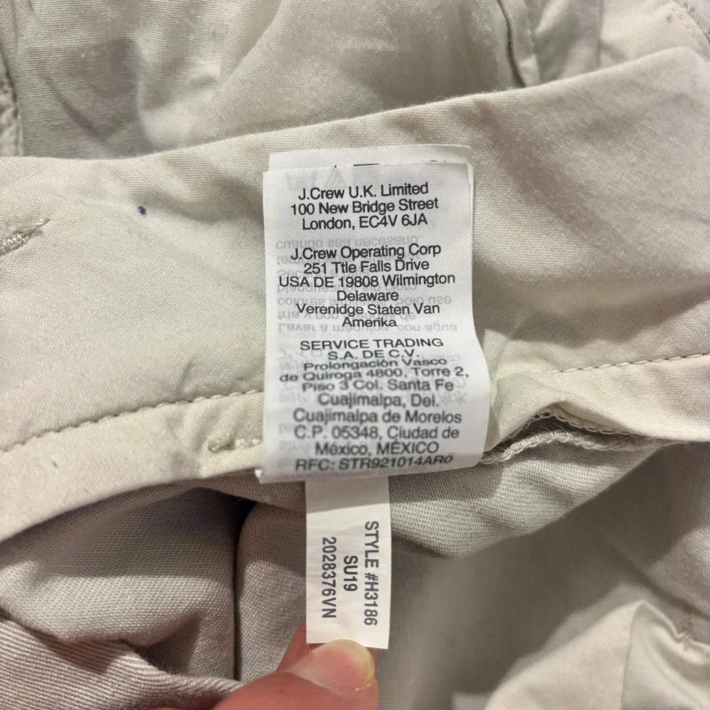 J. Crew Mercantile Flex Slim Straight Chino Pants Men's Size W30xL30 Tan‎ Casual